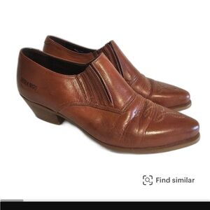 Durango Brown Leather Ankle Boots